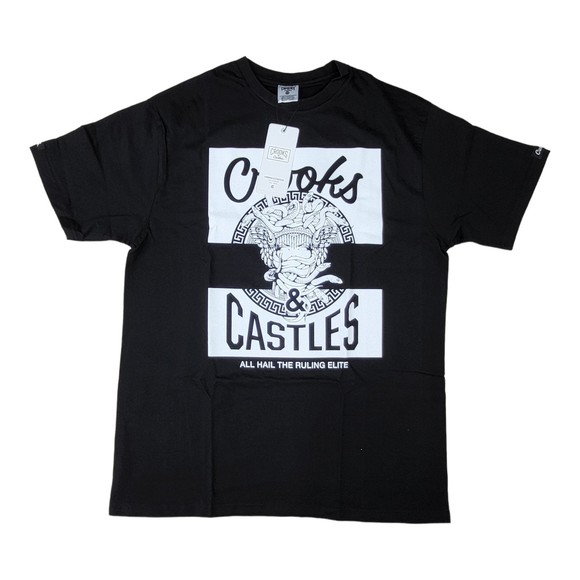 Crooks and Castles t shirt / black color / short sleeve / Medusa graphic tee - Picture 1 of 4